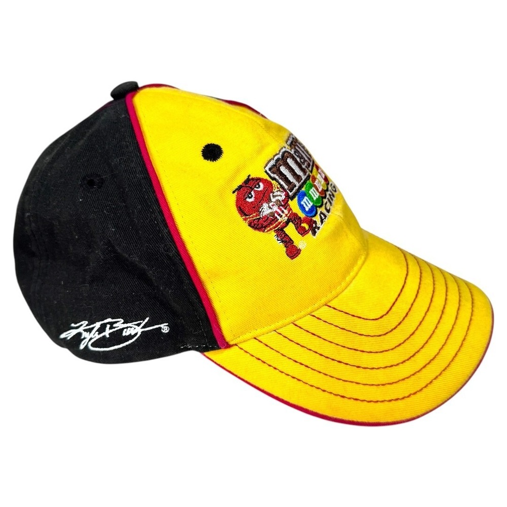 2011 Kyle Busch #18 Joe Gibbs Racing Series Champion KIDS Adjustable Hat Yellow